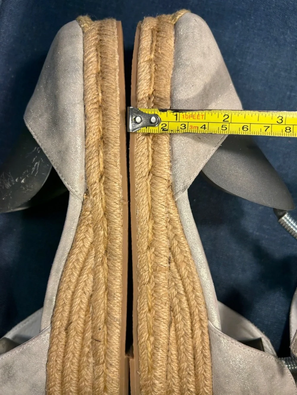 NWOT Jack Rogers espadrille wedges